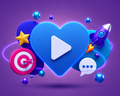 Likes YouTube.